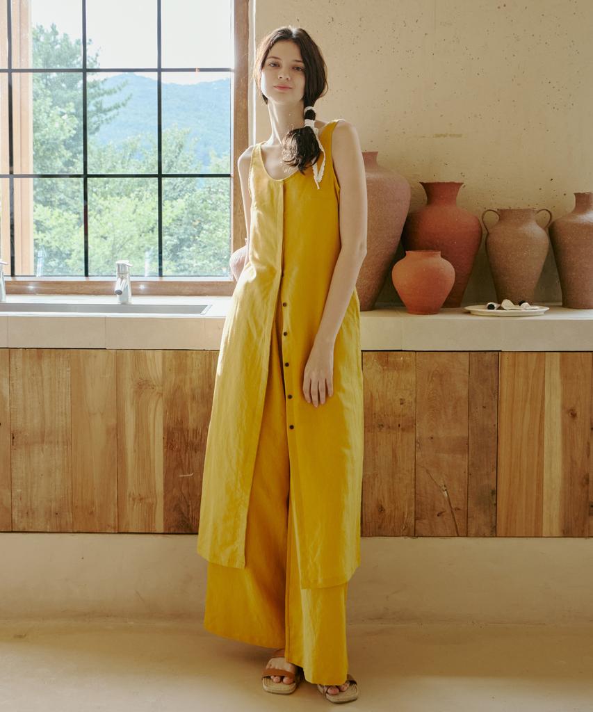Ondeumismieo Zulu Dress - Yellow