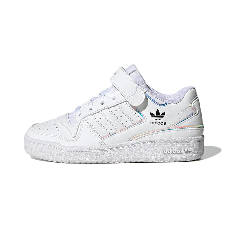 

Adidas Originals FORUM Low C Abrasion Resistant Cushioning Low top Skateboard Shoes White Children Aged 3 7 Years Old GY9254 29