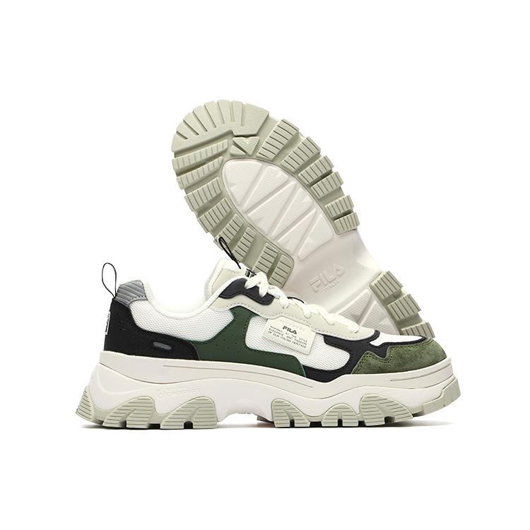 New FILA Hike Running Shoes White/Black Women's F12W134158FWJ