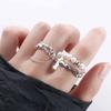 Baroque Pearl Jewelry Gifts Girls Korean Style Index Finger Ring Adjustable Open Ring Women Rings