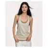 Casual Cotton Linen Blend Sleeveless Tank Top For Women Summer