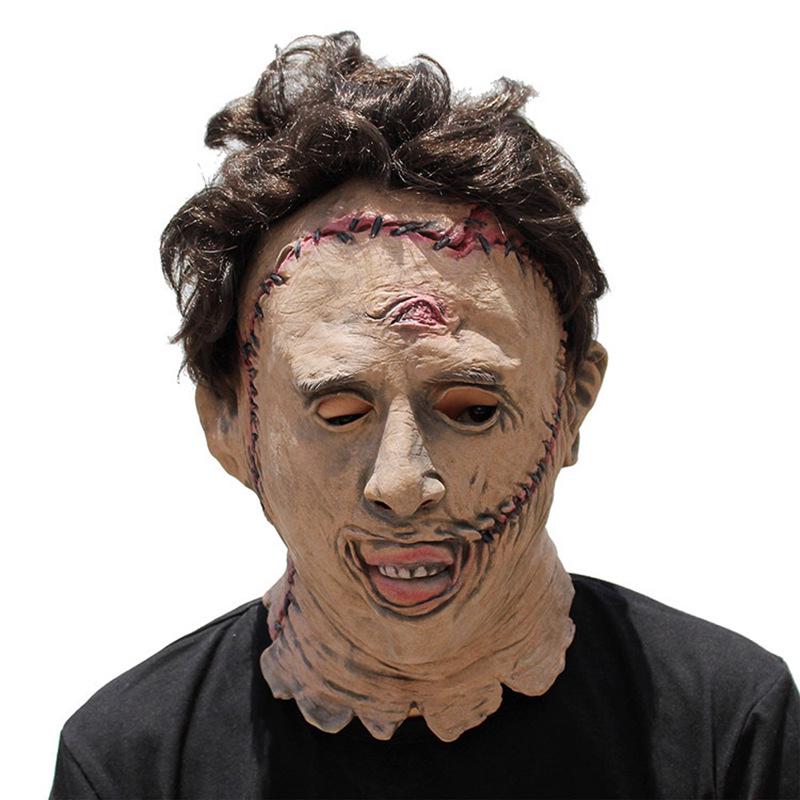 Chainsaw Massacre Pig Head Halloween Mask - Texas Killer Animal Costume Prop