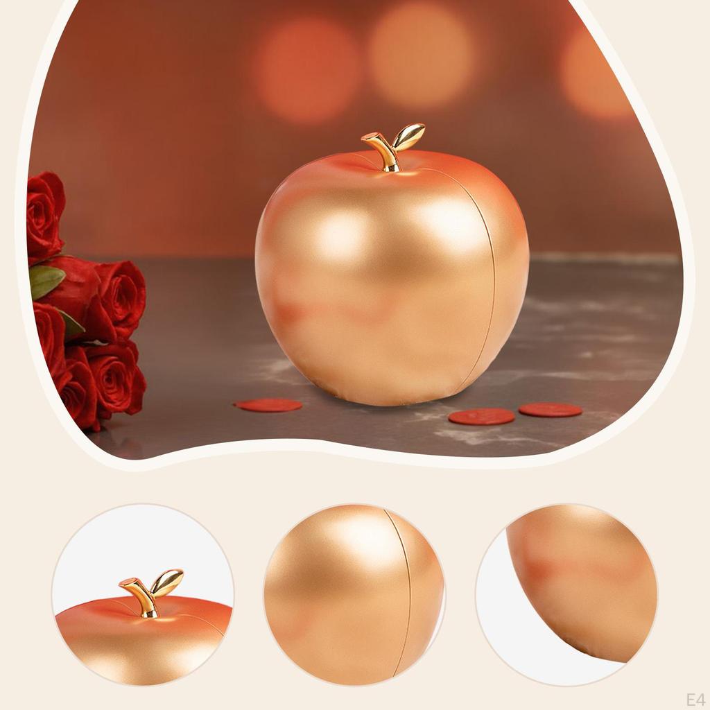 Apfel Rosen Blume Geschenkbox Schmuckkasten Zeremonie Geburtstag Verpackung Valentinstag für