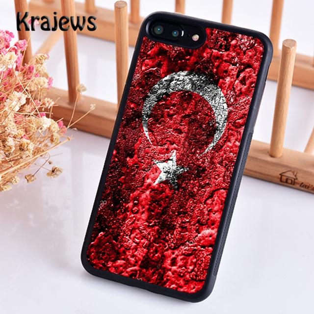 Krajews Republic Turkey Flag Ankara Phone Case Cover For iPhone 14 5s 6s 7 8 Plus X XR XS 11 12 13 Pro Max Samsung S21 S22 Ultra