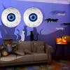 6pcs Halloween Inflatable Eyeball Balloons 22 Inch 3-color Horror Theme Party Eyeball Balloons For Halloween Scary Decorations