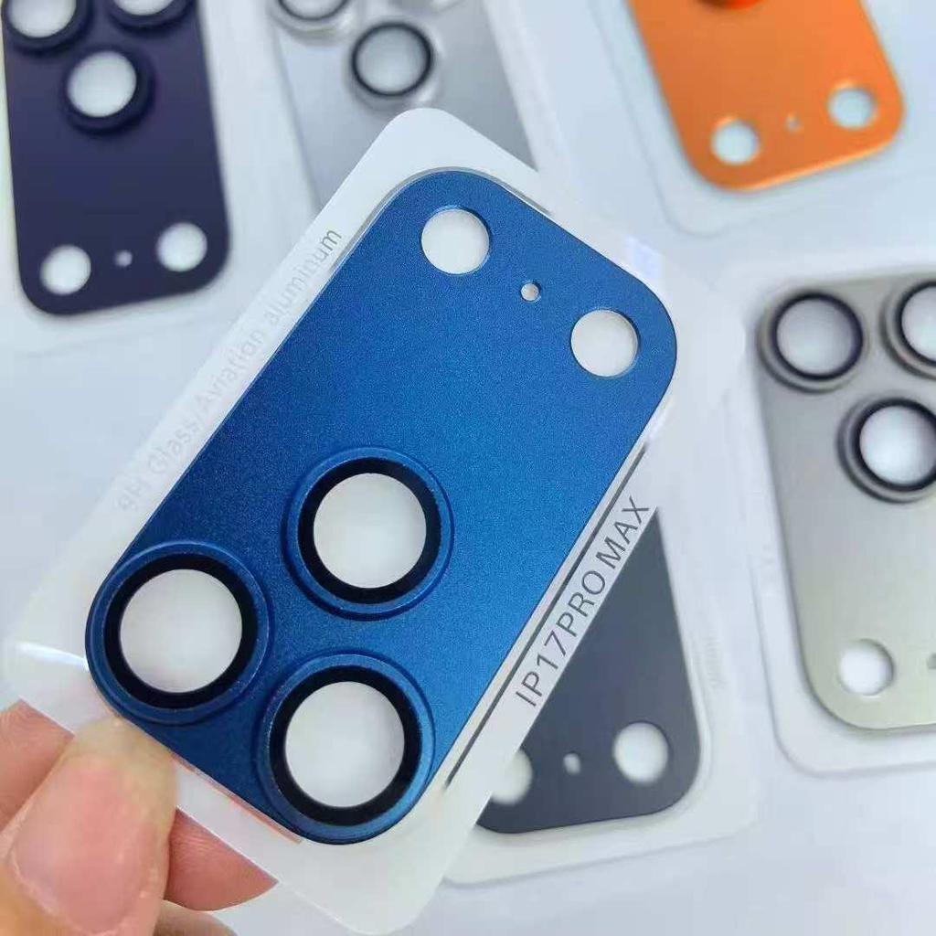 IPhone 17 Pro/Pro Max Vollabdeckung Metall Panzer Kameraobjektiv Folie