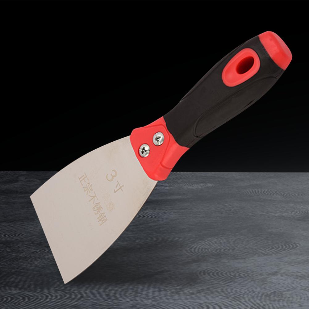 3/4/5/6/7 Inches Wall Blade Arc-shape Plaster Knife Reach Into Tight Corners and Crevices Scraper Shovel for Drywall Finishing