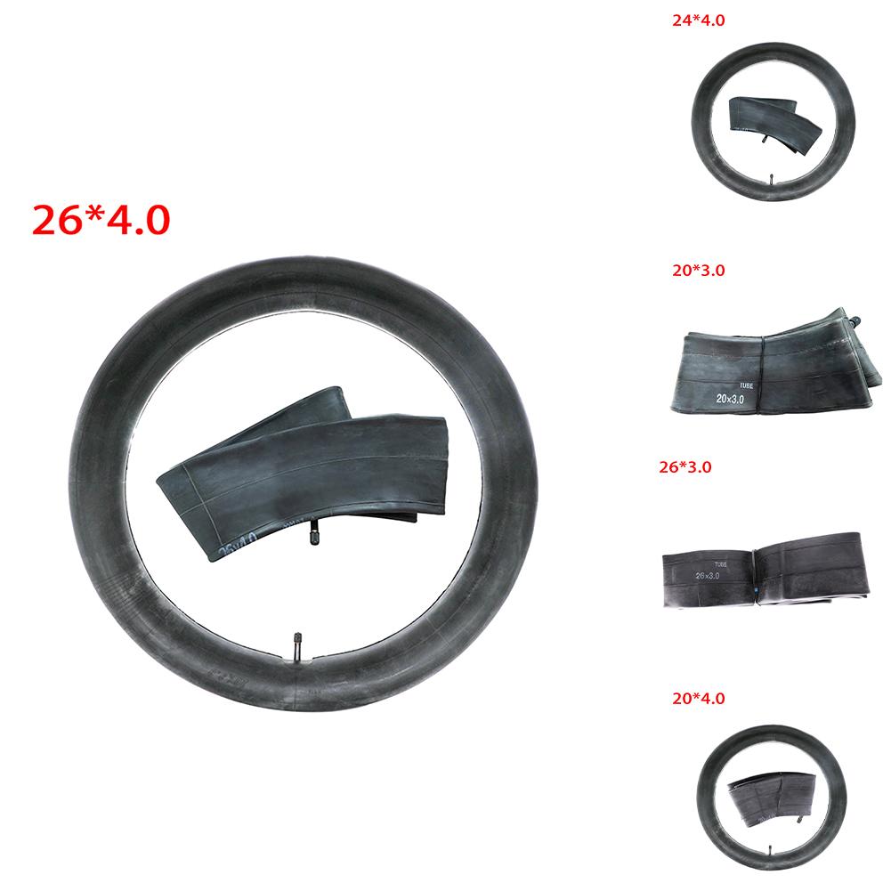 Snow Bicycle Inner Tube With Schrader Valve 3.0/4.0 For Fat Bikes / E-Bikes Mountain Bikes Snow Cycling Part Accessories