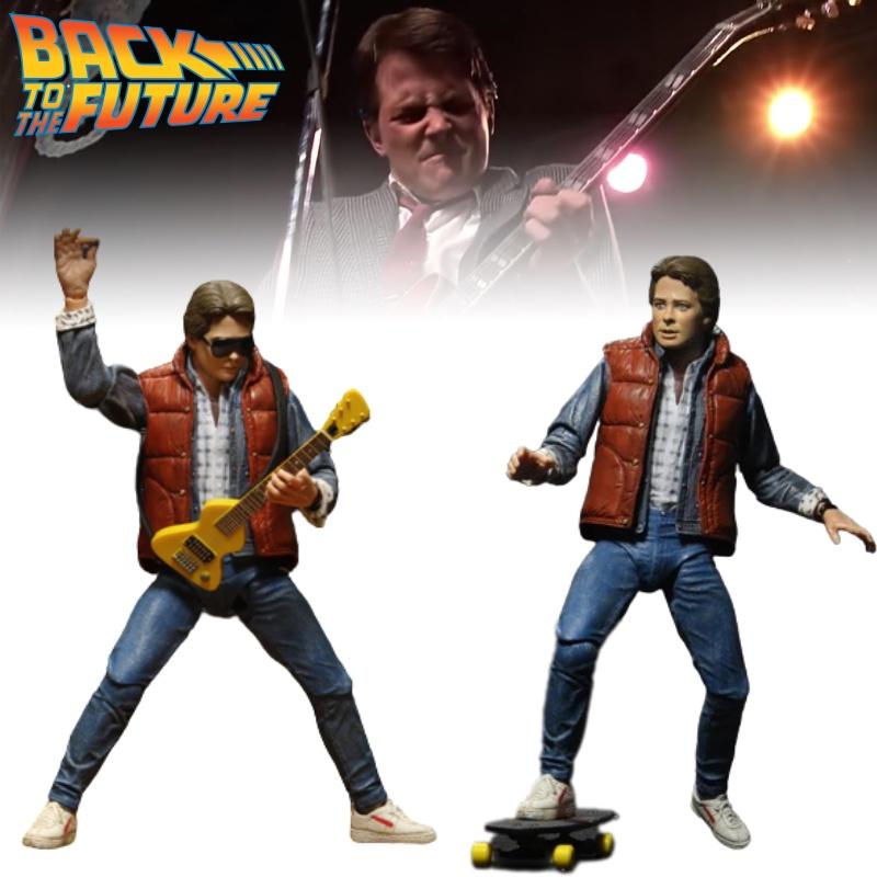 Back To The Future Martin Doll Model Anime Collectible Figure Classic Sci-fi Movie Memorabilia Pvc Material Home Decor