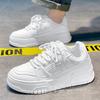 Fashion Men's Shoes 2025 Spring and Autumn New Fashion Versatile Casual Board Shoes Retro Lace Up Thick Soled Sports Shoes