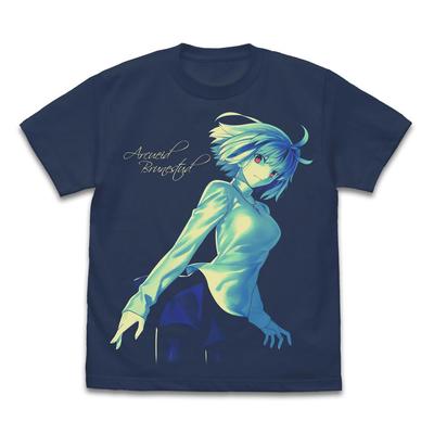 2D Cospa Tsukihime A Piece of Blue Glass Arcueid Brunstad Memory SLATE M Size [Official] Moon- T-shirt Moon's Ver.