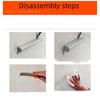 Space Aluminum Pot Lid Rack, Punch-free Kitchen Rack, Multi-functional Chopping Board Rack, Chopping Board Rack, Pot Rack Hardware Pendant