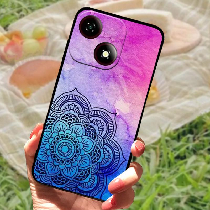 Für ZTE Blade A35E /A35/A55 Hülle Mode Cartoon Weiches Silikon Handy Rückseite Für ZTE A35E Stoßfeste Hülle A35 E A 35 Schale