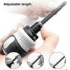 Ratchet Screwdriver Telescopic Adjustable Drill Screw Driver Ratcheting Tool for Bike Desktop Accessory