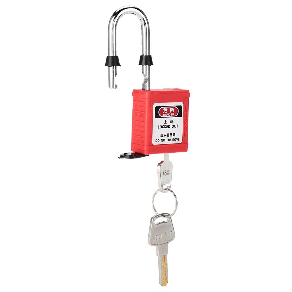 Steel Beam Safety Dust Proof Nylon Padlock Lockout Tag Out Isolation Lock