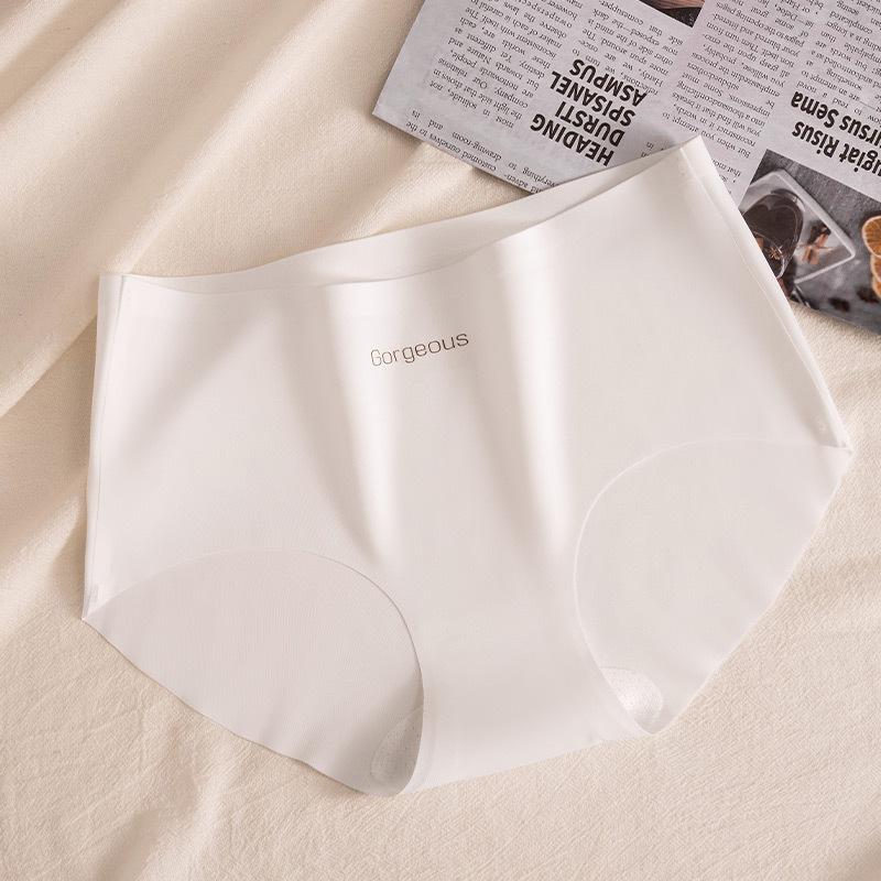 Calcinhas Sem Costura para Fitness Yoga Cuecas Femininas 7A Entrecavas Antibacterianas Roupa Íntima de Cintura Média