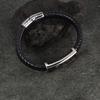 European and American popular woven bracelets, titanium steel retro hand jewelry, stainless steel bracelets, fashion daily jewelry gift accessories