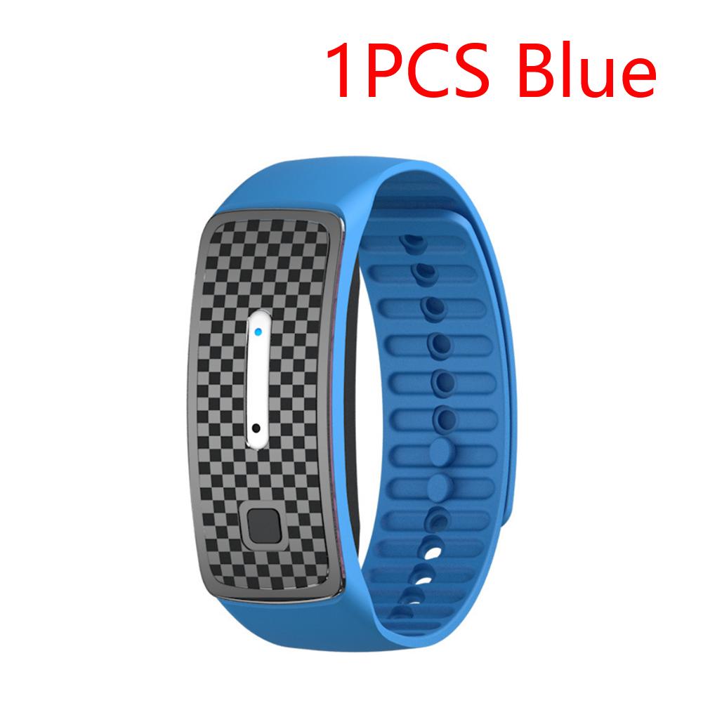 Ultrasonic Mosquito Bracelet Portable Electronic Mosquito Repeller Anti-mosquito Bracelet Watch for Outdoor Activity