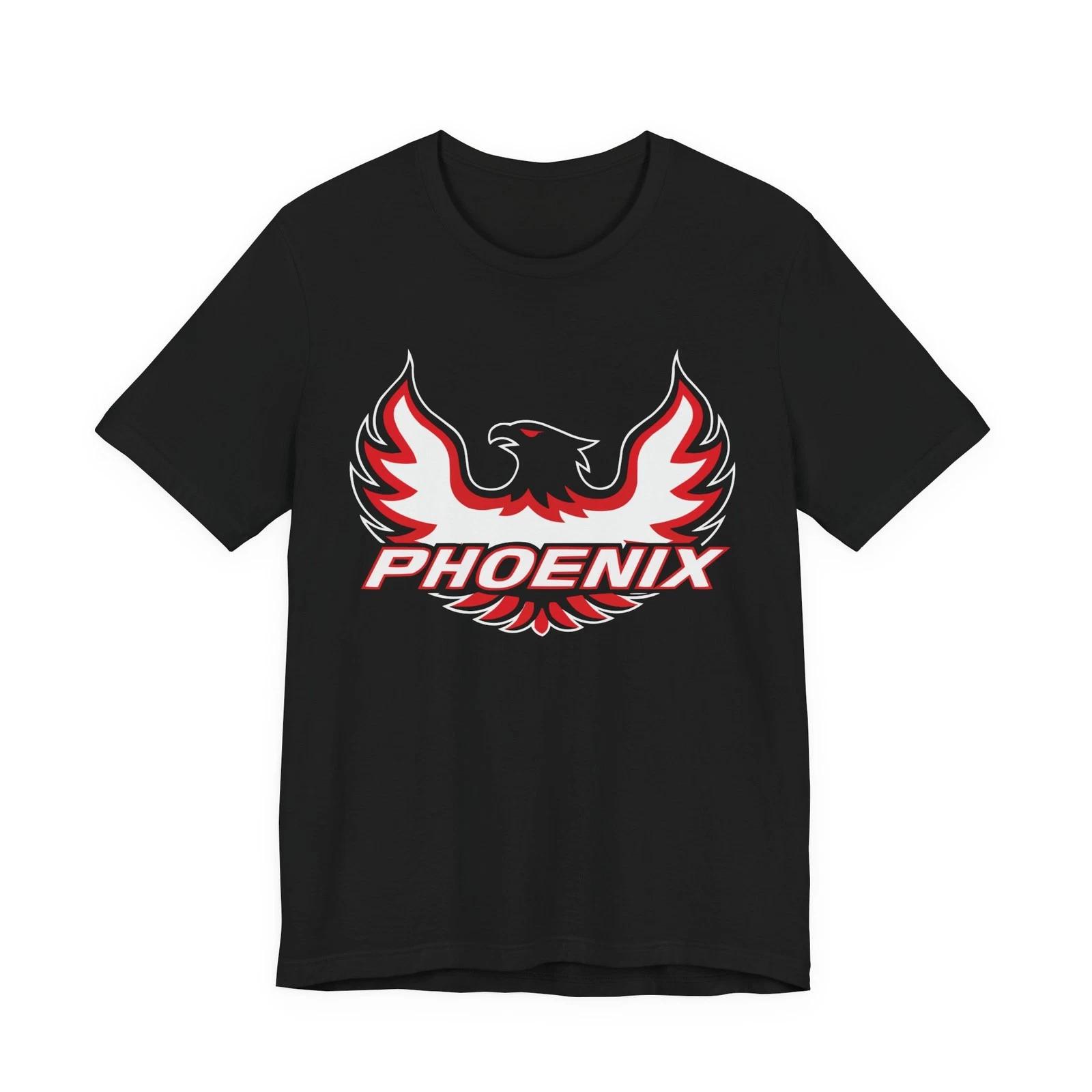 Unisex Adult Casual Graphic Phoenix Boats First Flight Logo Fishing... S