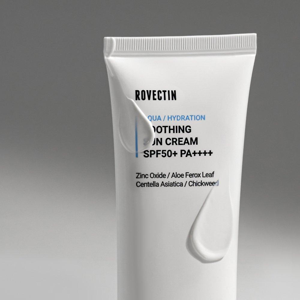 ROVECTIN Aqua Soothing Sun Cream SPF50+ PA++++ 50ml (Available)