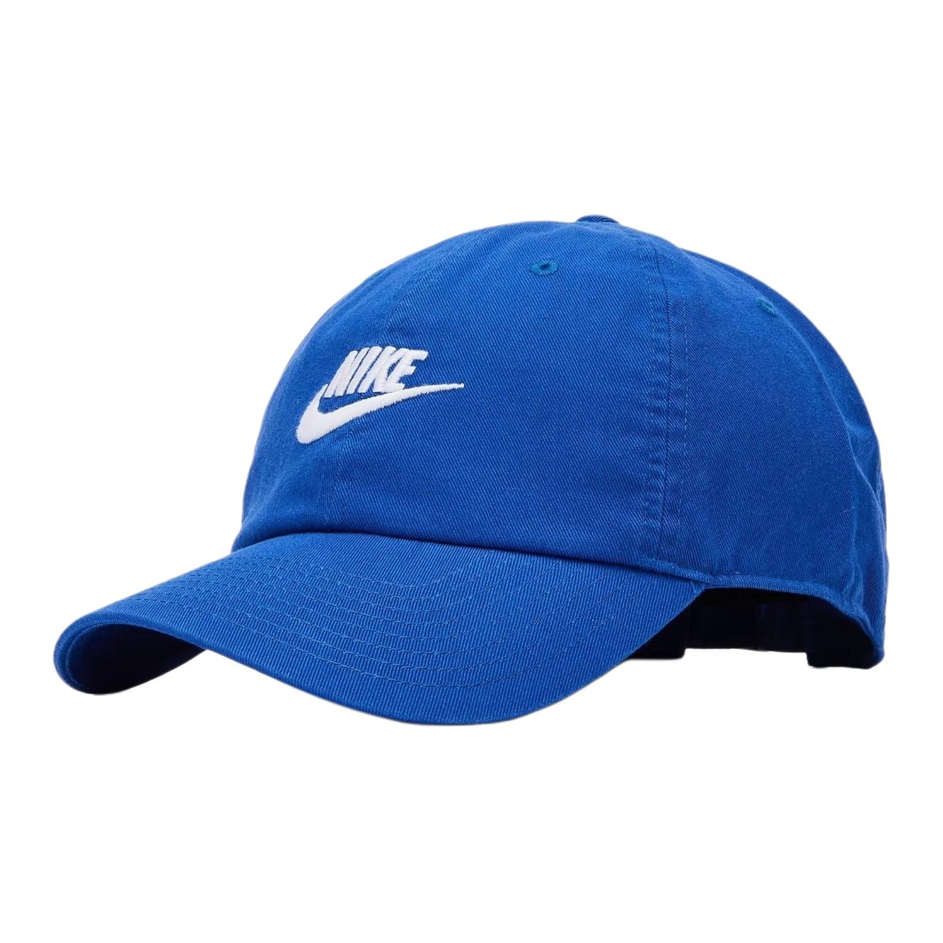 

Nike Cotton Fabric Baseball Caps Unisex Royal Blue FB5368-480 M/L