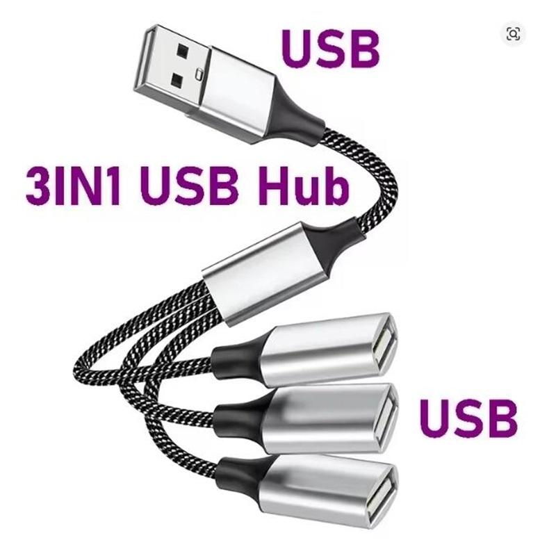 

Многопортовый USB-хаб 4 порта Type-C USB-разветвитель Быстрая передача данных OTG-адаптер Для компьютера Xiaomi Macbook Pro Air