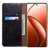 For Realme 12 Pro 5G/12 Pro+ 5G Case Waxy Crazy Horse Texture Folio Stand Phone Cover