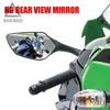 Motorcycle LED Rearview MIrror with LED Turn Signal Light Side Mirrors For Ninja ZX 10R ZX-10R 2011-2015 2016-2020 H2 2014-2015