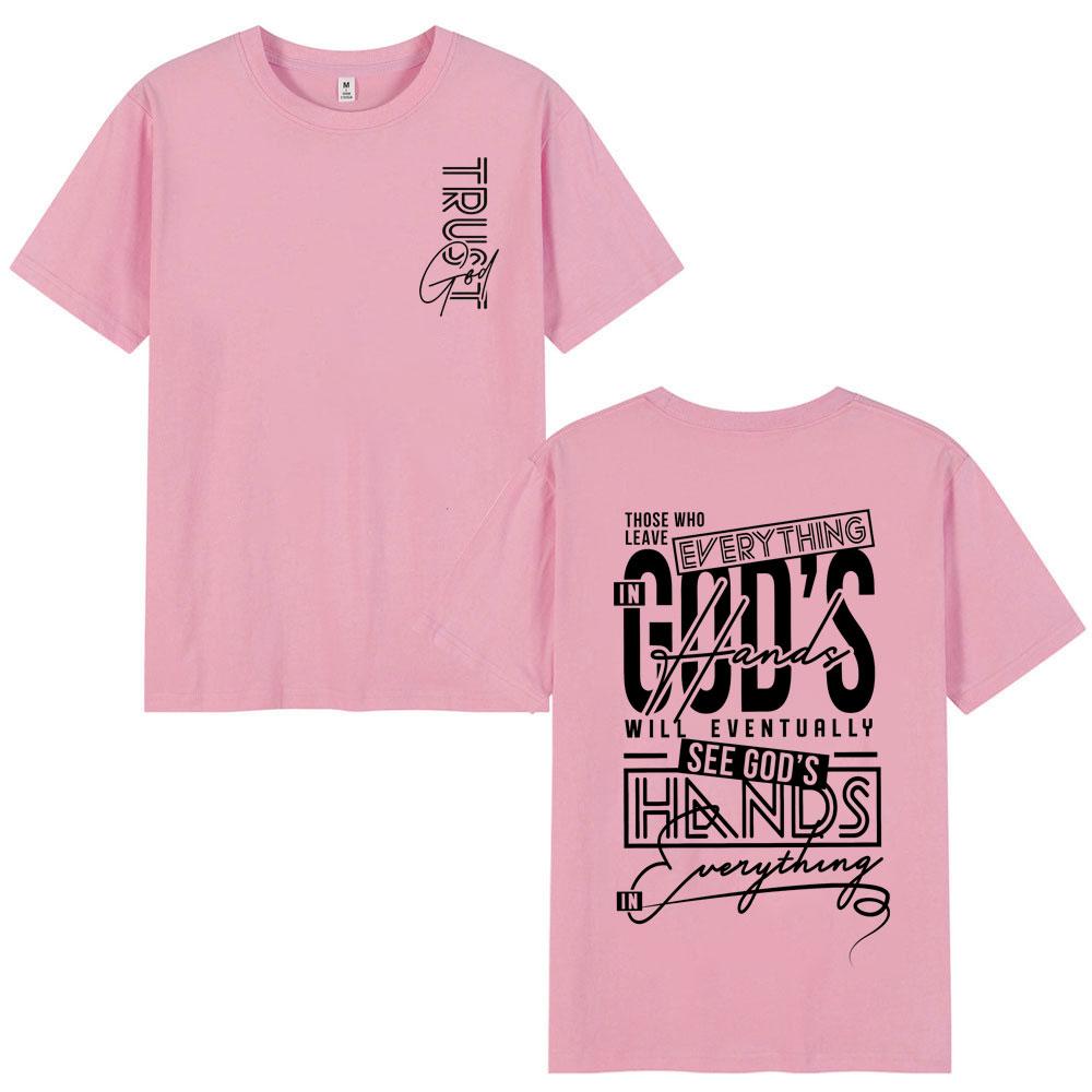 Christian Jesus Faith TShirt Streetwear Fashion ONeck Short Sleeve TShirts Unisex Unisex Summer Casual Loose 100Cotton T Shirts