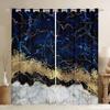 New Trendy Luxury Marble Pattern High Shading Curtain Bedroom Living Room Window Blackout Curtain New Pattern Multiple Colour