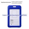 Double-Sided Transparent Colored ID Badge Holder Sleeve