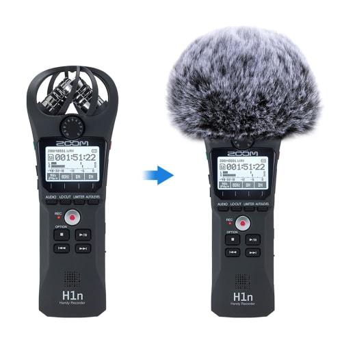 H1/H5/H6 Windproof Cover - Outdoor Microphone Front Shield for Video Camera Microphones