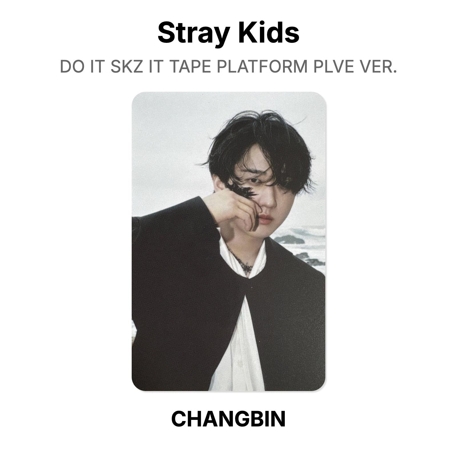 Stray Kids DO IT SKZ IT TAPE PLATFORM PLVE VER. Official Photocard CHANGBIN 03