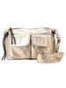 Cohen Gathered Handle Double Pocket Shoulder Bag 76816070324 0500 GOLD(05) FREE