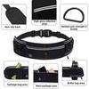 Hands Free Reflective Dog Leash With Waist Pack, Multi Functional Running Leash For Anti Pull Training, Includes Bottle Bag And Pet Lead