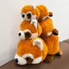 TreasuringU Double-Sided Flip Panda Toy Red Panda Transform Plush Doll 2-in-1 Raccoon Flip Change Transform Panda Pillow Gift