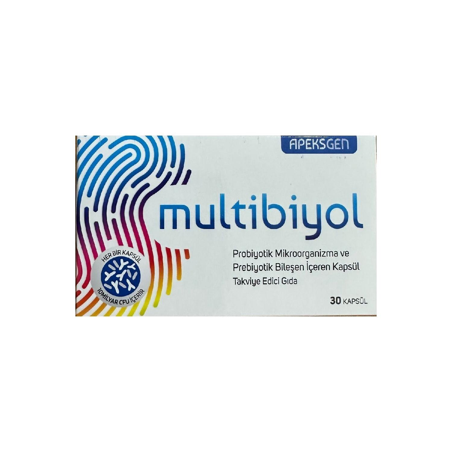 

Multibiol Connecting Food 30 Capsules
