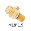 Cylinderpåfyllningsadapter Mässing Utgång TR21-4 Maskintank M18x15, CO2 Påfyllningsanslutning