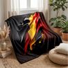 Germany national football team Theme blanket Soft Flannel Blanket Plush Throw Blanket Cozy Sofa Bed Blanket for Home Decor