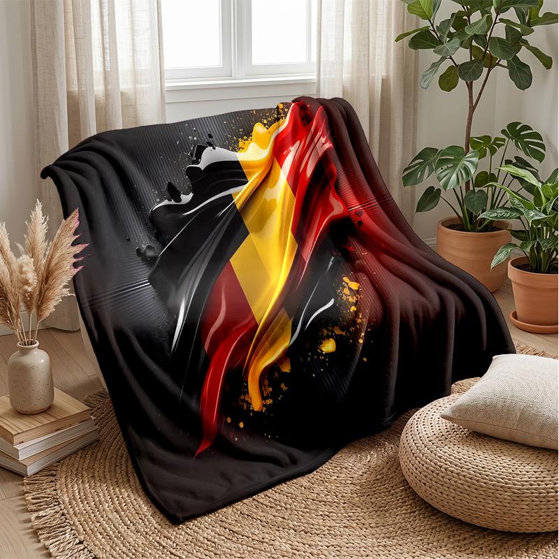 Germany national football team Theme blanket Soft Flannel Blanket Plush Throw Blanket Cozy Sofa Bed Blanket for Home Decor