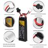 7.4V 1400mAh Lithium Battery 30C High Discharge Rate for Soft Bullet Gun Electric Toy Accessories
