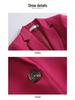2025 Women's Slim Fit Pink Blazer: Fashionable, Age-Reducing One-Button Professional Suit for Autumn
