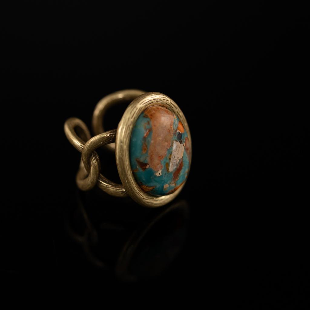Medieval Copper Alloy Ring, Retro Court Style, High Sense Female Designer Temperament, New Ring