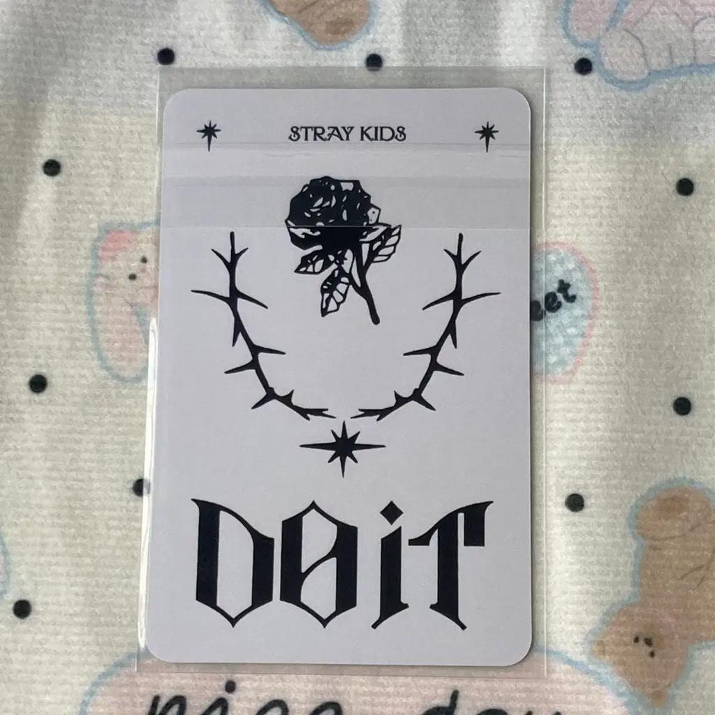 STRAY KIDS DO IT Speaker One Speaker Poka Photo Card