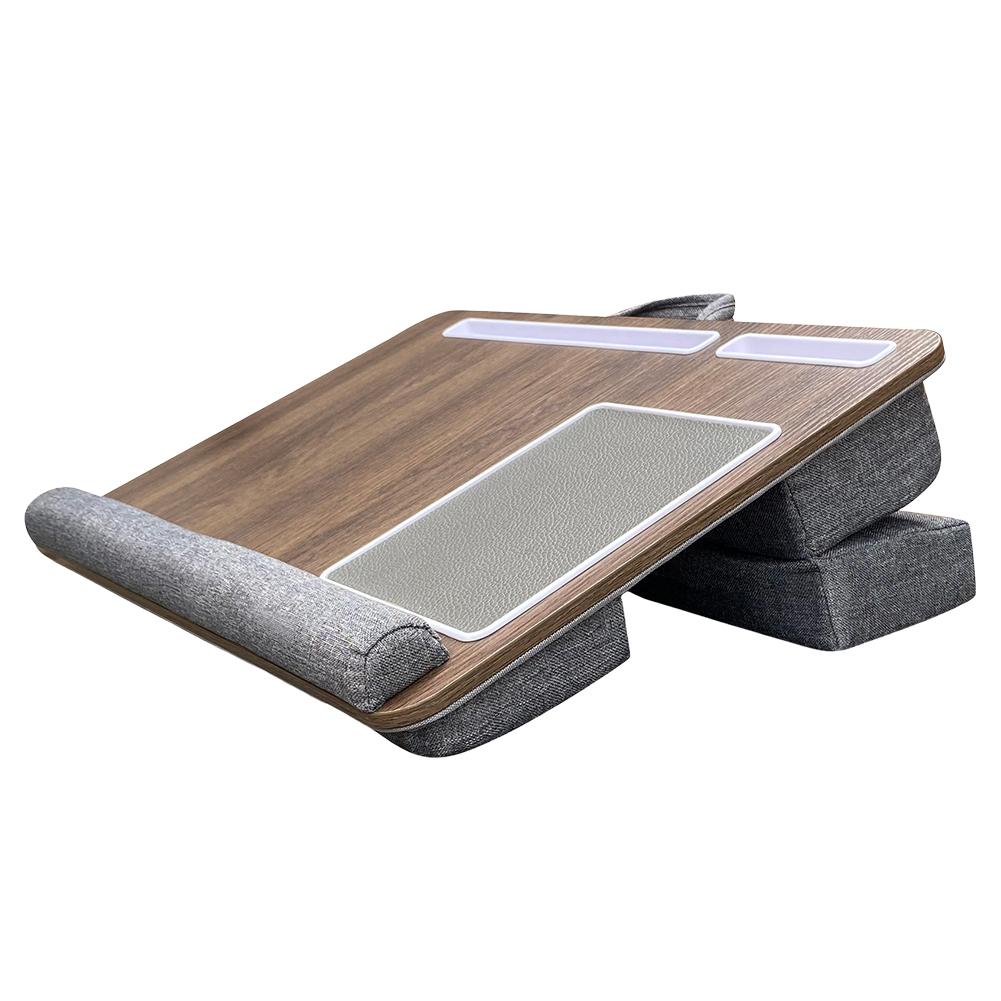 Portable Lap Laptop Desk with Mouse Pad and Phone Holder Home Office Lap Desk Laptop Table Fits Up To 17.3 Inches Laptop