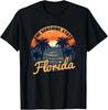 Florida Sunset - Throwback Design - Classic T-Shirt