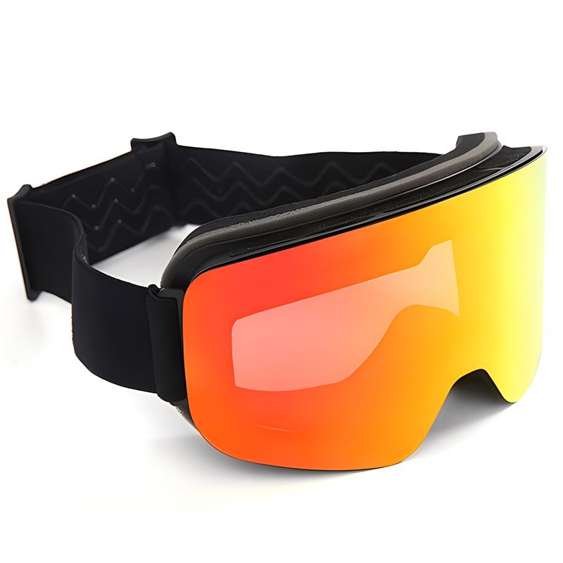 Gafas de esquí grandes para snowboard, para mujer y hombre, gafas de esquí, protección contra la nieve UV 400, gafas para adultos, doble antivaho cilíndricas