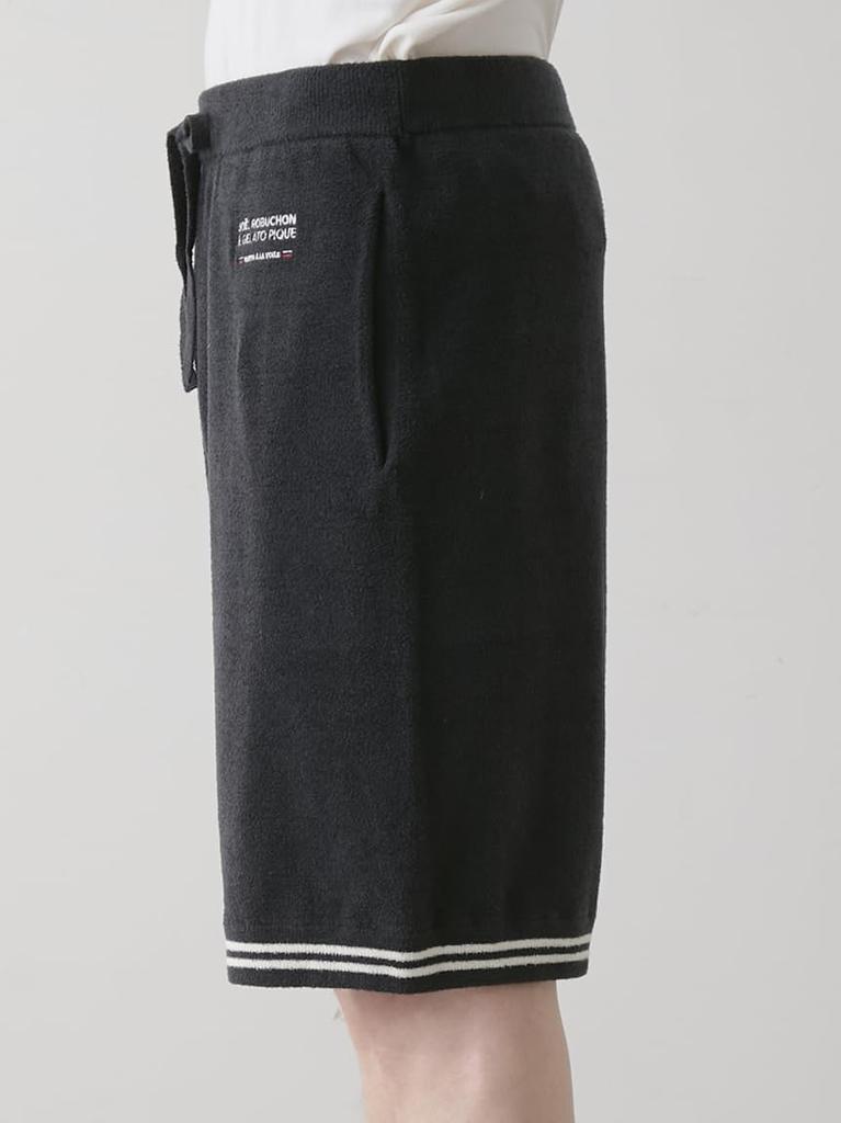 Gelato Pique Joel Robuchon HOMME Line Shorts PMNP252043 Black Men's