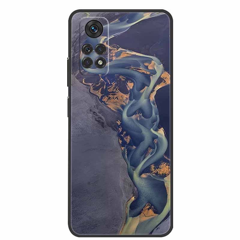 Pro pouzdro Xiaomi Redmi Note 11 Mramorové Silikonové TPU Měkké Zadní Kryt Pouzdro na Telefon pro Redmi Note 11S 11 S Funda Roztomilé Nárazuvzdorné Coque