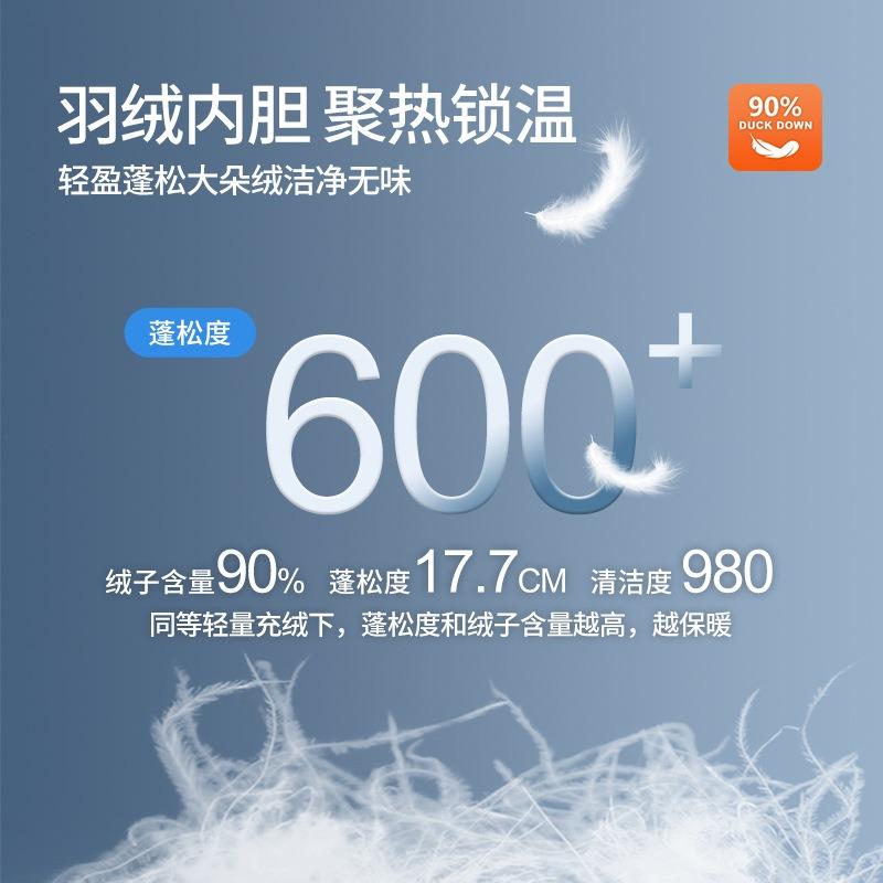 90 down jacket three-in-one men's and women's windproof and waterproof removable outdoor down jacket warm work jacket